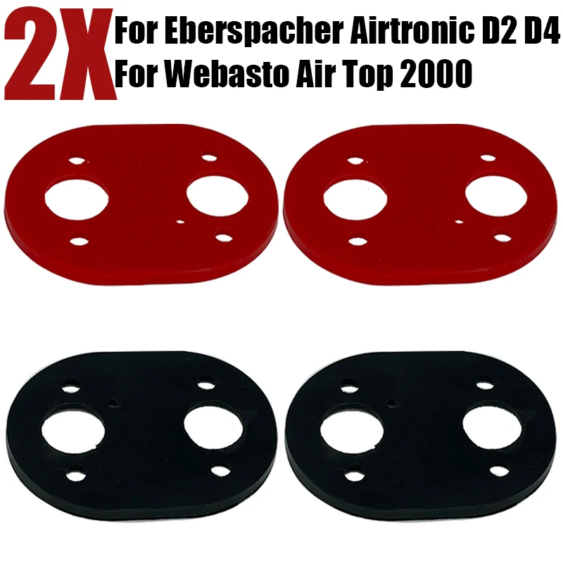 

2X Car Heater Gasket Base Rubber Pad Diesel Parking Heater Mounting Pad For Eberspacher/Airtronic D2 D4 for Webasto/Air Top 2000