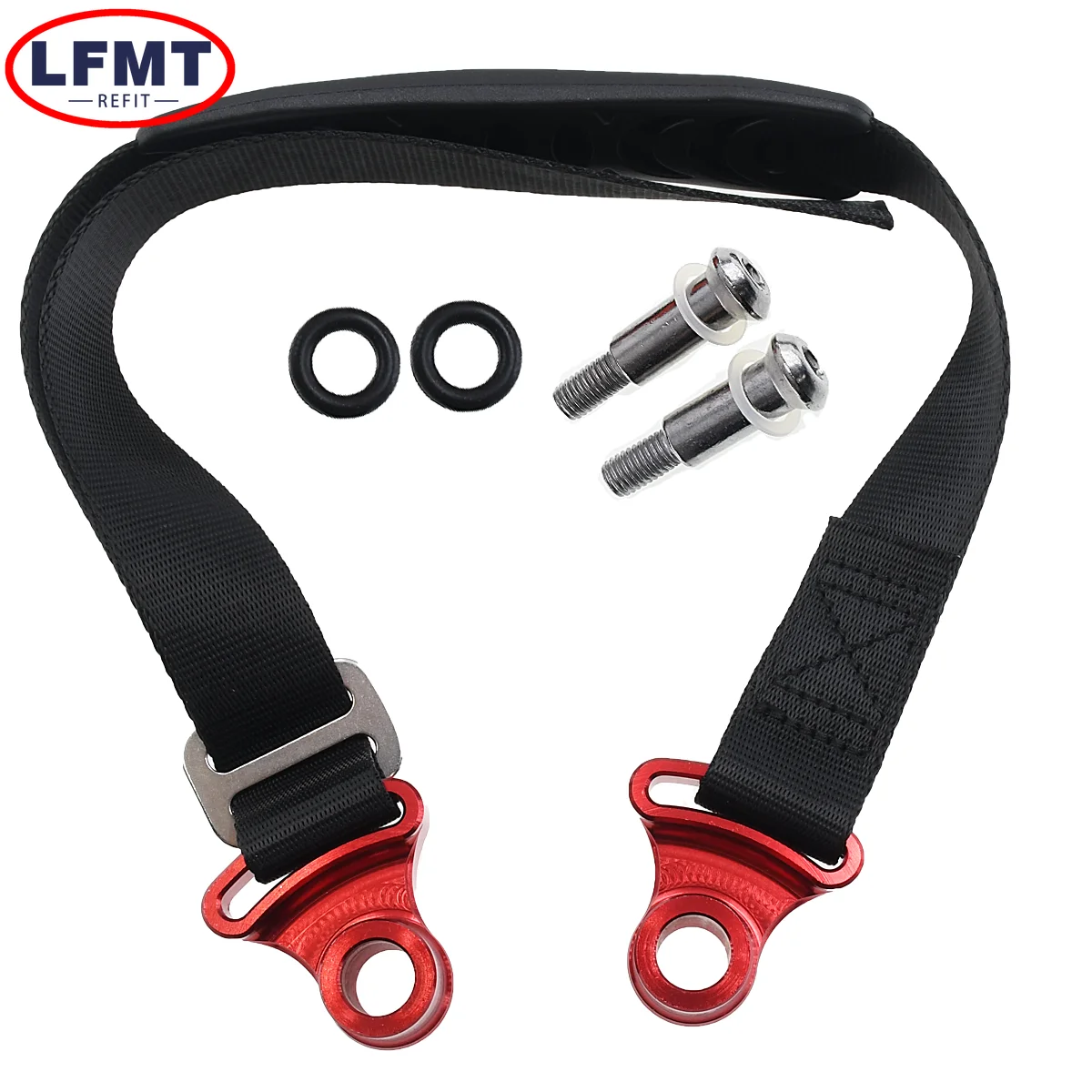 Cintura per imbracatura per cinghia di salvataggio anteriore posteriore CNC per moto per parti universali KTM Honda Kawasaki Suzuki Yamaha Motocross Dirt Bike