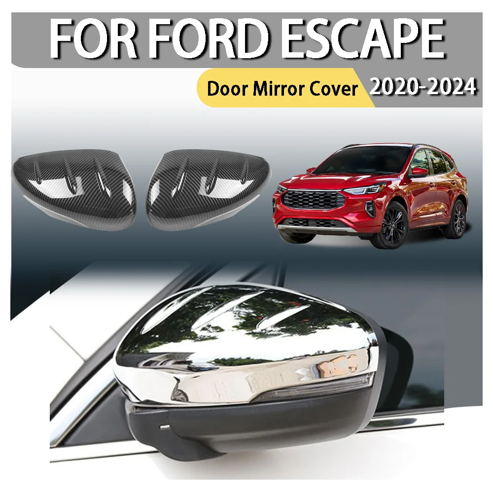 

Door Mirror Cover For Ford Escape 2020 2021 2022 2023 2024 Car Decoration Car Upgrade Cars Accessories Car Styling ABS Plastic