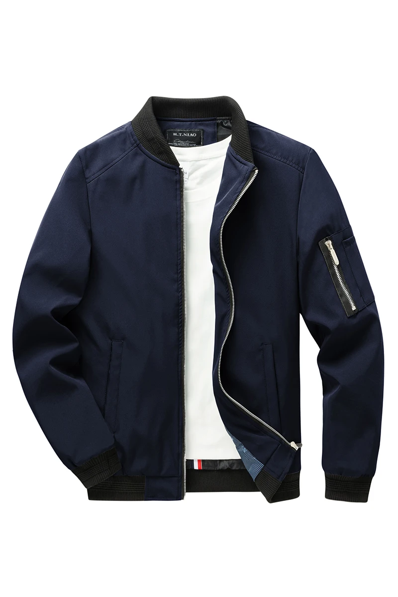 

Бесплатная доставка, стильная куртка-авиатор из мягкой ткани, удобная посадка, повседневная уличная одежда, легкая верхняя одежда для городских модных мужчин