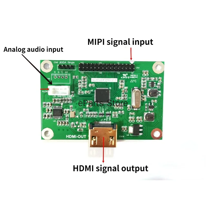 forMIPI Signal to HDMI Adapter /mipi to Hdmi2.0 Supports Multiple Resolutions 4K, 2K, and 1080P