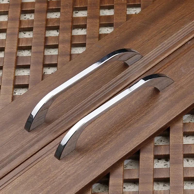 Furniture Handles Kitchen Door Cabinet Straight Handle Large Hole Pull Knobs Furniture Hardware 128/160/192/224/256/320mm