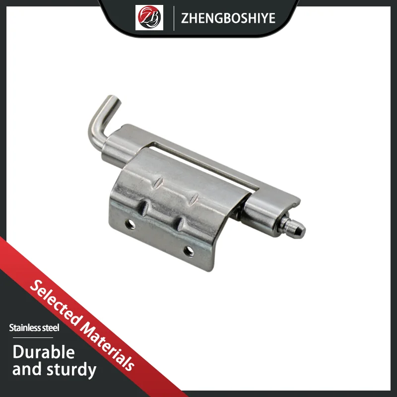 

Detachable Hinge 304 Stainless Steel Industrial Electrical Automation Distribution Box Chassis Concealed Welding Hinge