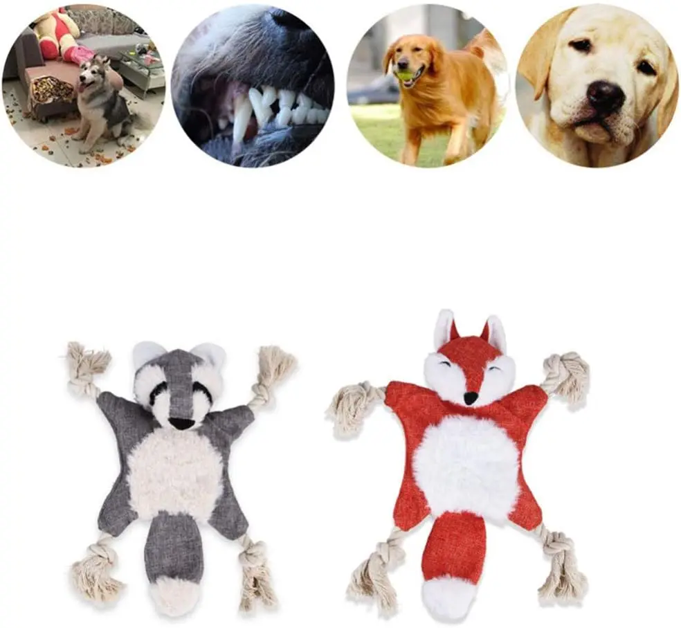 Jouets Interactifs en Corde à Nministériels d à Mâcher pour Chiens, Boule Sophia Tressée en Peluche, Accessoires pour Chiots