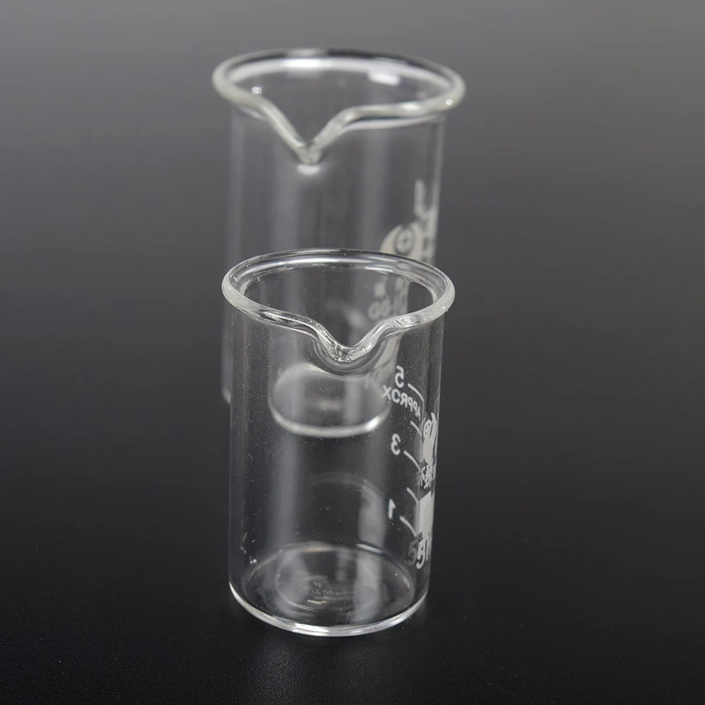 Copo de vidro graduado com borossilicato, GG-17, Copo Pyrex, 5ml,10ml,25ml,50ml,100ml,150ml,200ml,250ml, Novo