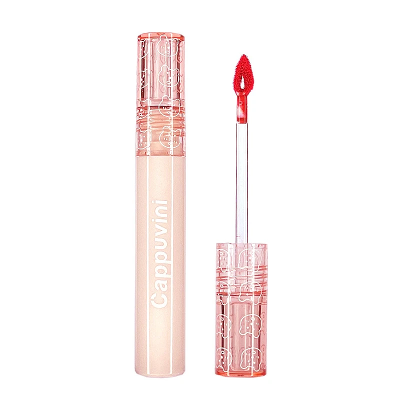 Espelho labial esmalte aquoso brilho à prova dwaterproof água hidratar copo antiaderente água brilho labial maquiagem água luz labial gloss