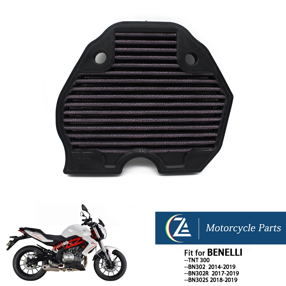 

Pokhaomin Motorcycle Cleaner Air Filter For BENELLI BN302 BN 302 2014-2019 BN302S 2018-2019 BN302R 2017-2019 302S 302R