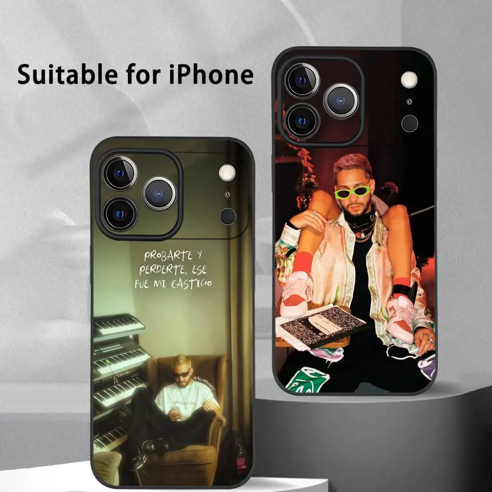 

M-Mora E-ESTRELLA phone case for iPhone 17 16 15 14 13 Pro Max Plus Mini Frosted Soft Case Funda Shockproof Cases