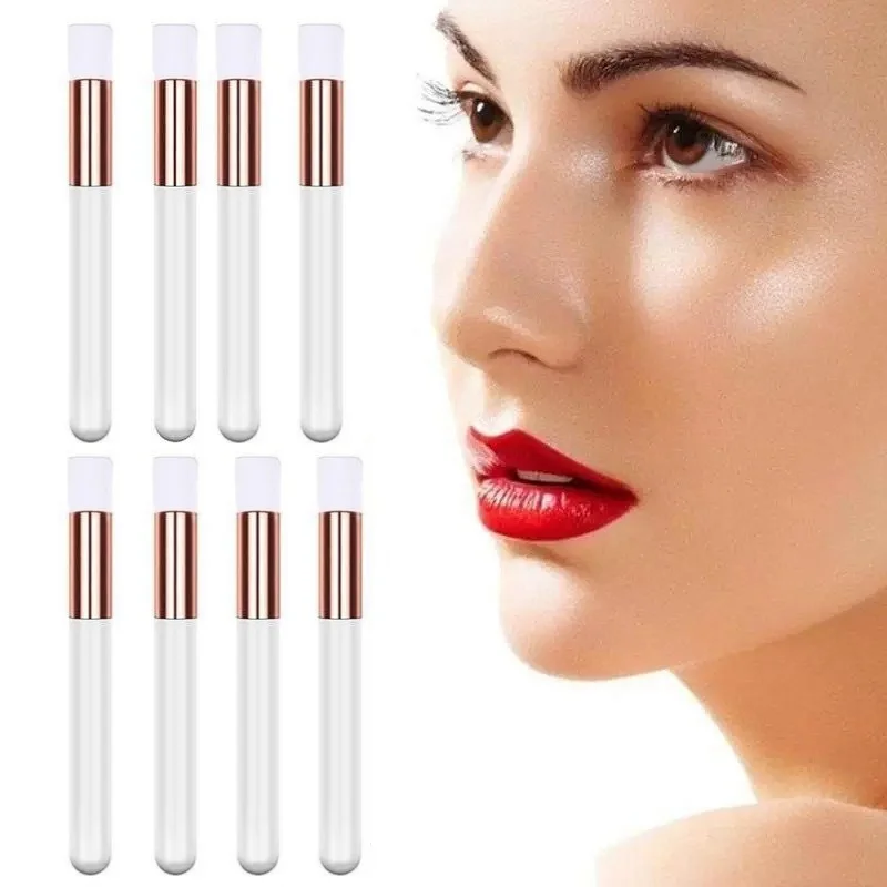 8pcs Ink Blending Brushes Set- Small Crafting Hand Tools for Artistic Mixing and Effortless Gradient Creation, Make Up Brushes