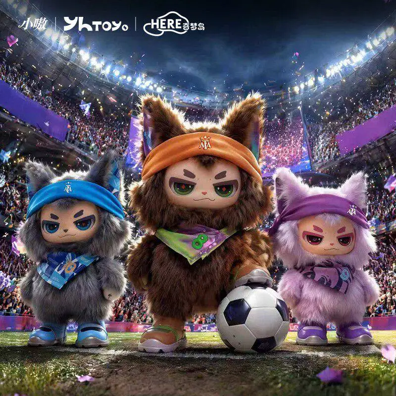

New Aoo×AFA Official Co-branding Blind Box Football Merchandise Figure Doll Pendant Keychain Desktop Ornament Bag Charm Toy Gift