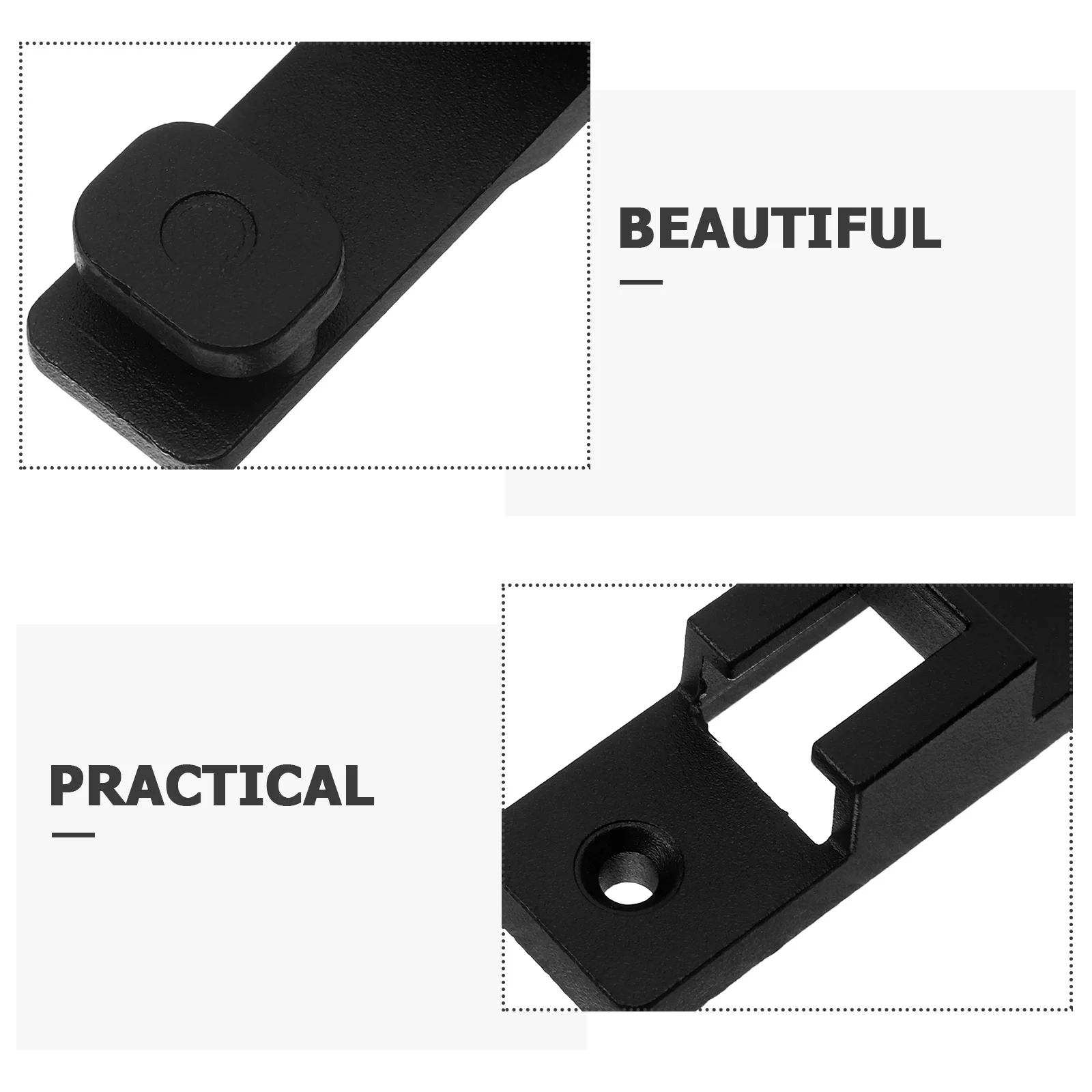 الزاوية اليمنى قفل الباب مزلاج 180 درجة سبائك الزنك انزلاق قفل باب الحظيرة الثقيلة لغرفة النوم خزانة فناء المرآب سقيفة السياج #5