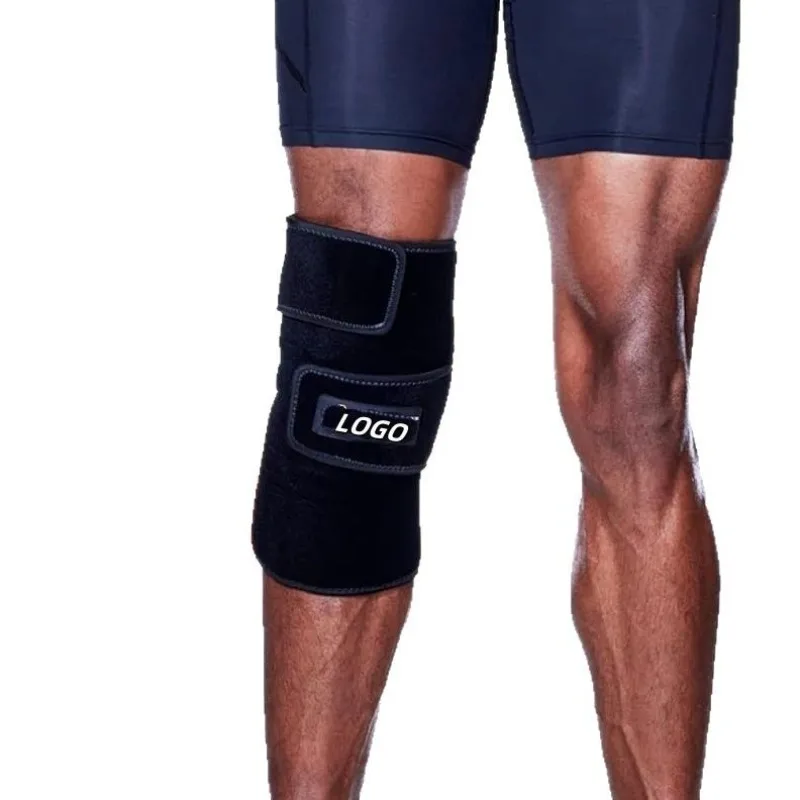 Hot & Cold Gel Knee Brace with 3 Gel Packs, Reusable Ice Pack for Sports Injury, Pain Relief & Warmth Support