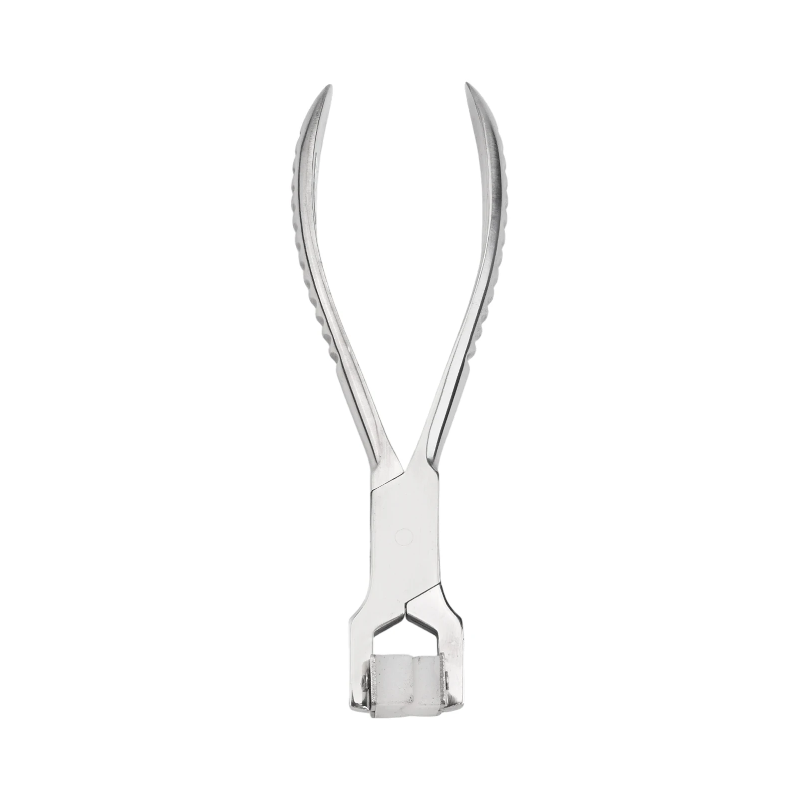 Silver Nylon Jaws Ring Pliers 140mm Spring Bending Tool For Jewelry Repair Making Hand Files