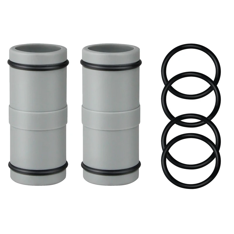 

GM-2PCS Pool Hose Connector Swimming Pool Filter Pump Pipe Straight Joint Pool Accessory 1.25 Inch Pipe Connector For INTEX