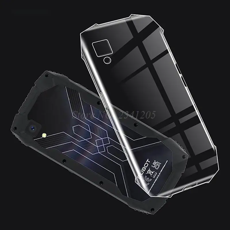 2in1 Temepred Glass on Cubot King Kong Mini 3 Case Shockproof Clear Phone Shell Cover For Cubot KingKong Mini 3 Screen Protector