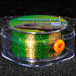 220 Meters Spotted Line Fluorocarbon Coated Fishing Line  Monofilament Nylon  Japan  Invisible Speckle Carp Fishing  Line