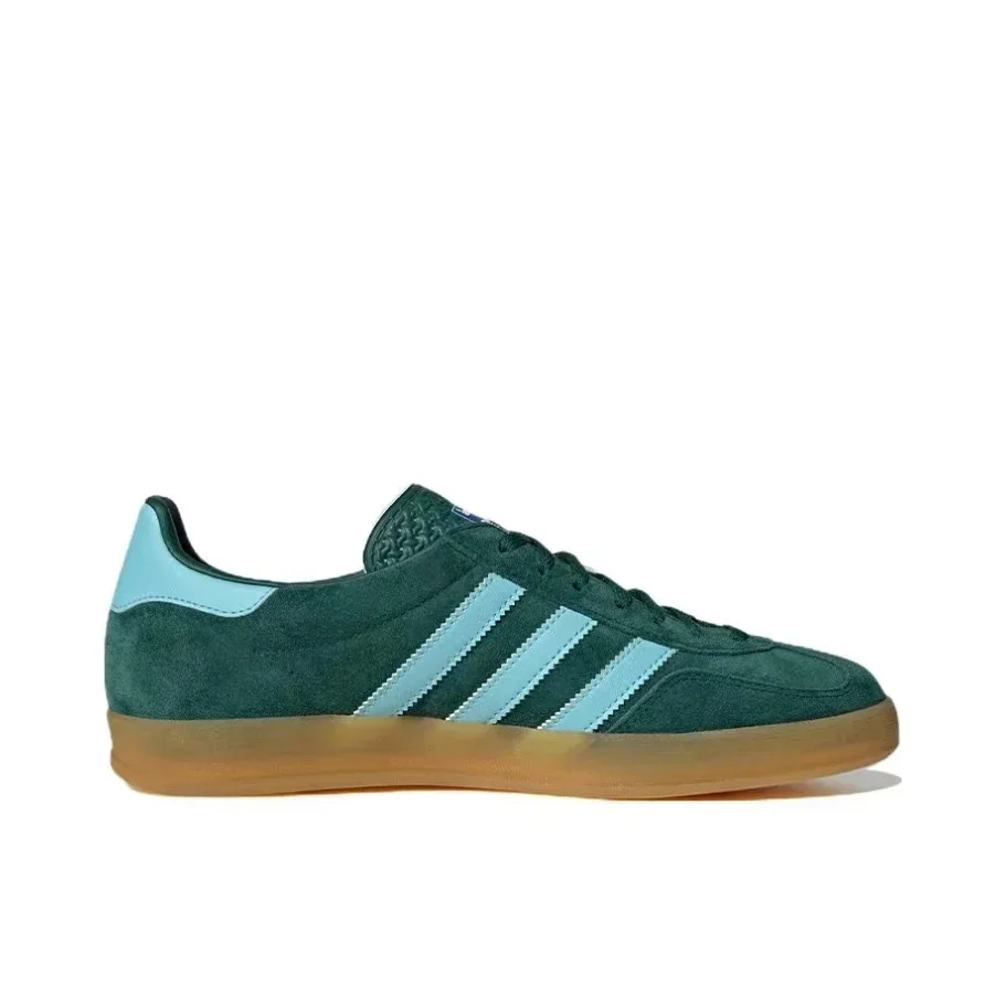 Adidas Originals Gazelle Indoor Scarpe da skateboard basse per uomo e donna Scarpe da ginnastica da passeggio in pelle scamosciata