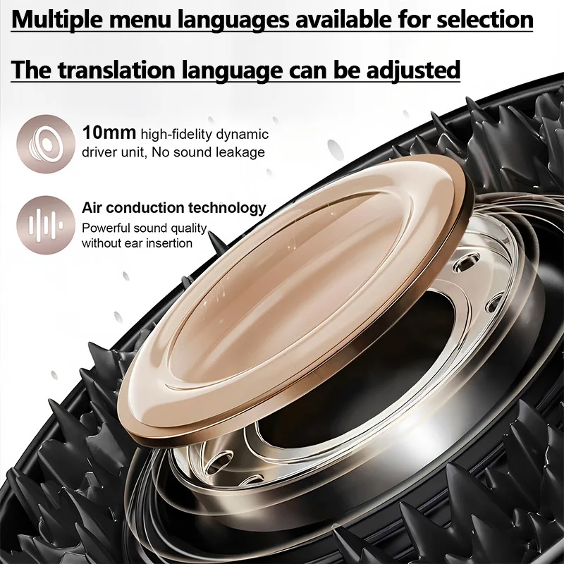 

Smart Multi-Language AI Voice Translation Earphones Simultaneous Dialogue Translator