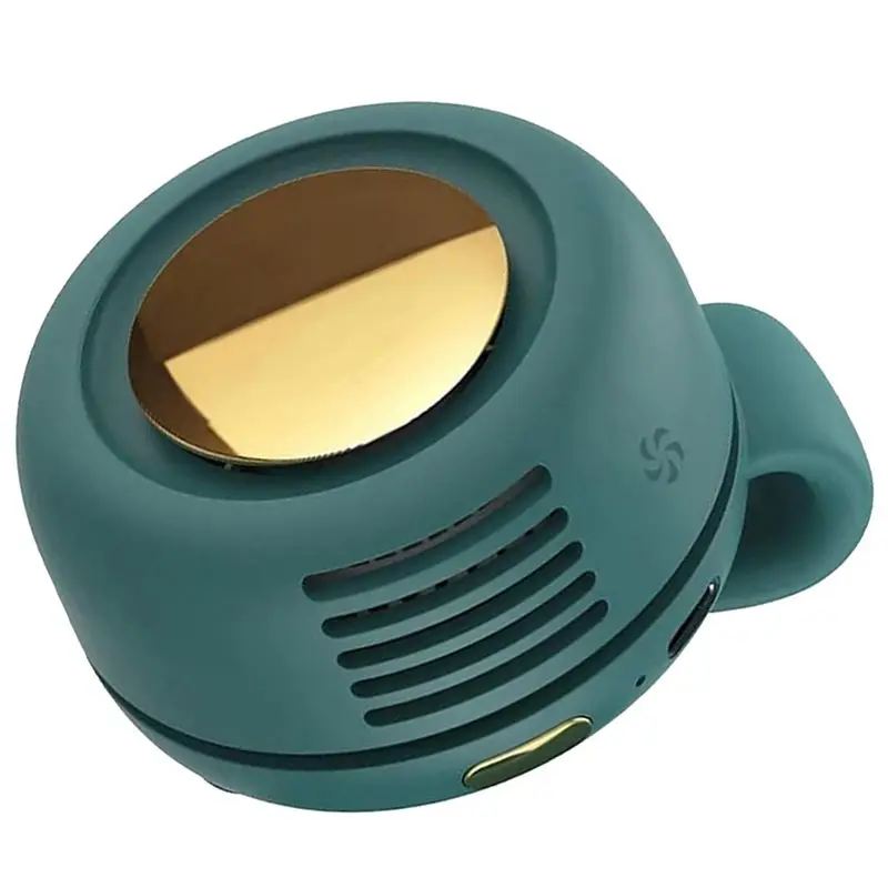Portable Mini Belt Fan, Small Whirlwind Clip, Lightweight And Quiet - Perfect For Waist Or Neck Use In Office, Gym-A54Q