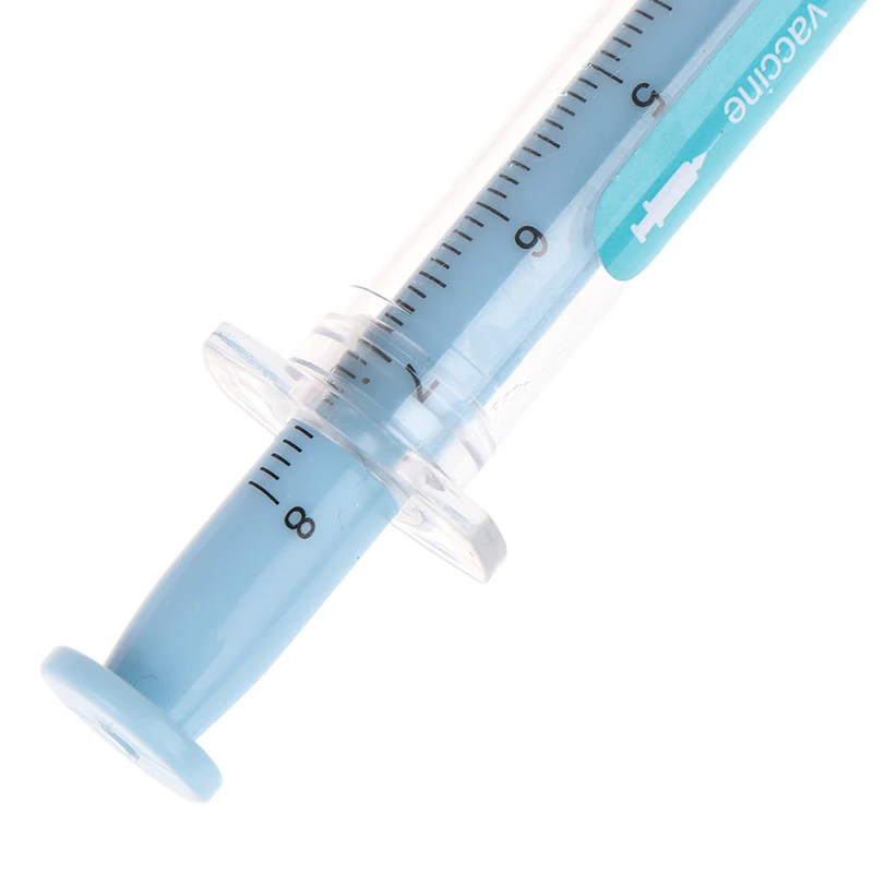 1Pcs Creative Syringe Peculiar Shape Neutral Pen 0.5mm Gel Signature Pens Students Gift Cute Stationery