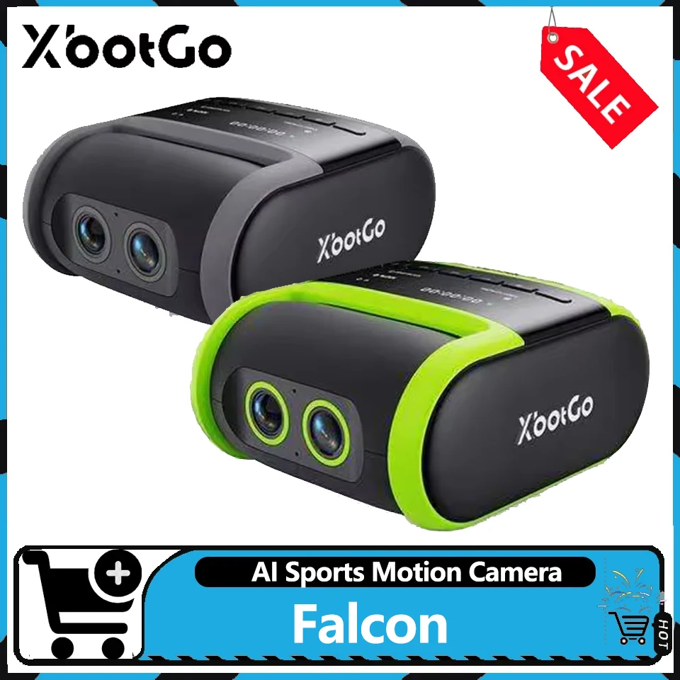 

XbotGo Falcon 4K: Спортивная камера с ИИ для автоматического отслеживания игроков в футболе и прямой трансляции