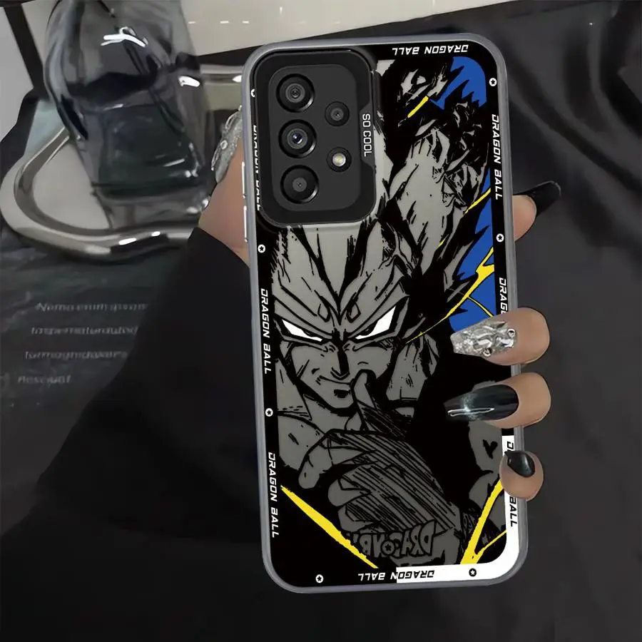اليابان أنيمي DBZ حافظة رائعة لسامسونج غالاكسي A35 A26 A31 A17 A20s A24 A25 A21s A23 A15 A16 A11 A12 A32 A34 A36 A13 A14 عودة