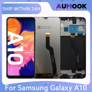 Untuk Samsung Galaxy A10 A105 Rakitan Digitizer Layar Sentuh Layar LCD 6.2 12 tampilan penjualan terbaik galaxy a10 - №
