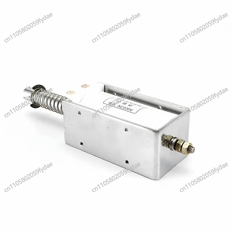 60MM High Thrust Suction 15 KG Push-Pull Electromagnet Open And Close Solenoid 24V 220V Long Stroke