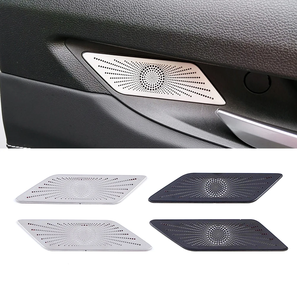 for Haval H6 3rd Gen 2021-2024 H6 GT Rear Door Audio Sound Speaker Panel Cover Auto Interior Accessories Stainless Steel Sticker