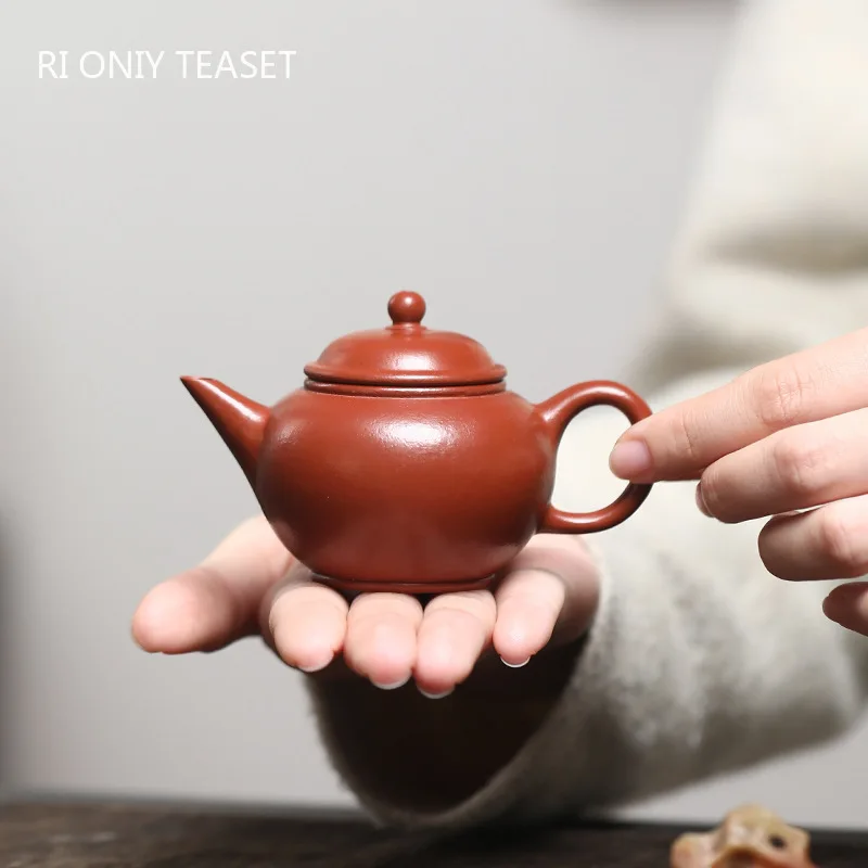 70ml Chinese Yixing Purple Clay Teapot Small Capacity Tradition Handmade Zisha Tea Pot Beauty Tea Infuser Kettle Tea Set