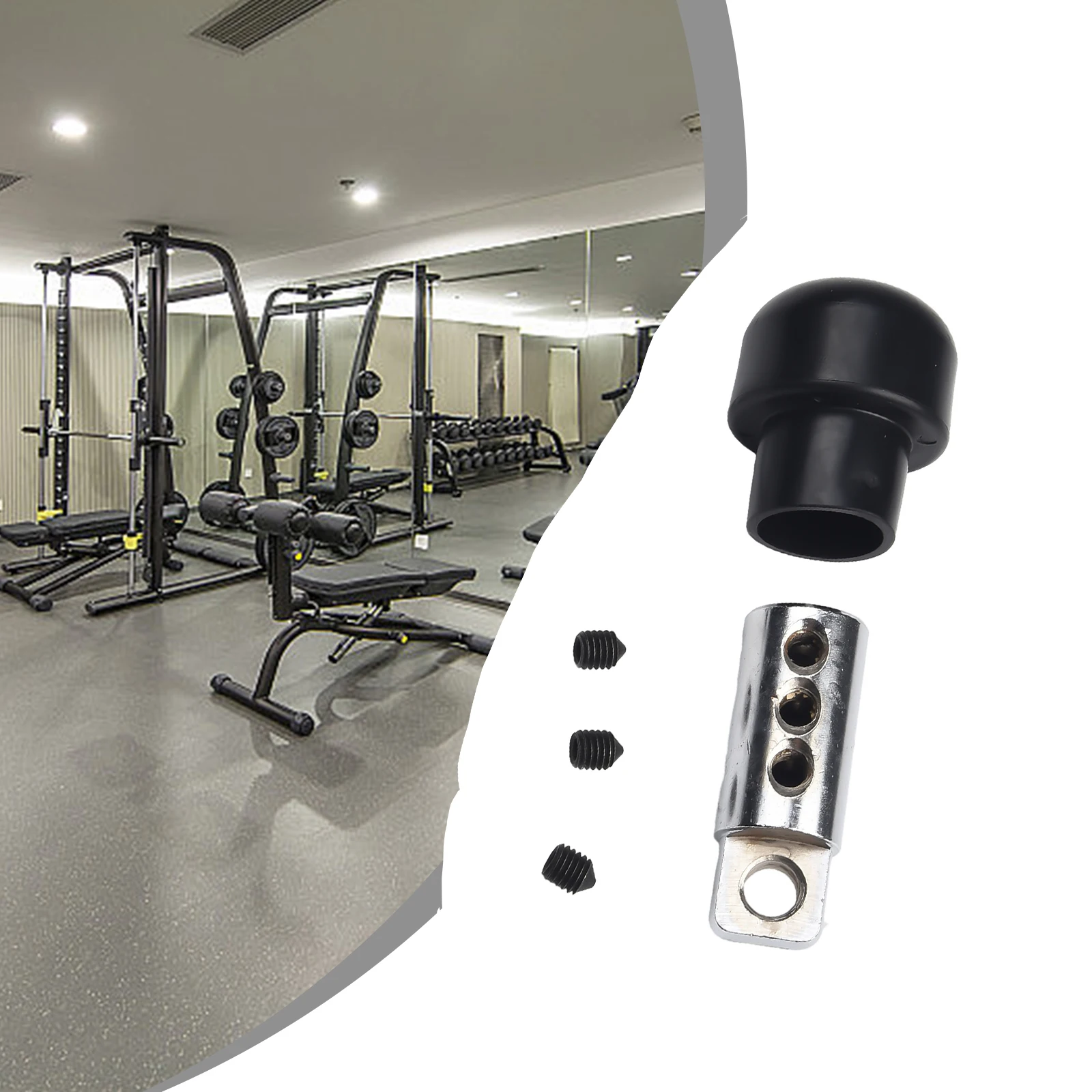 1set Gym Machine Cable Stopper Cable Connector BallStopperGymCableTerminalGymEquipmentParts For Workout