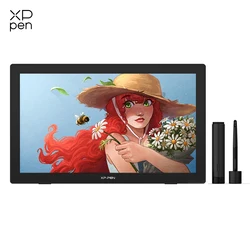 XPPen Artist 24 FHD Drawing Display 23.8 Inch Graphic Tablet Monitor with Adjustable Stand 132% sRGB Support 60 Tilt Windows Mac