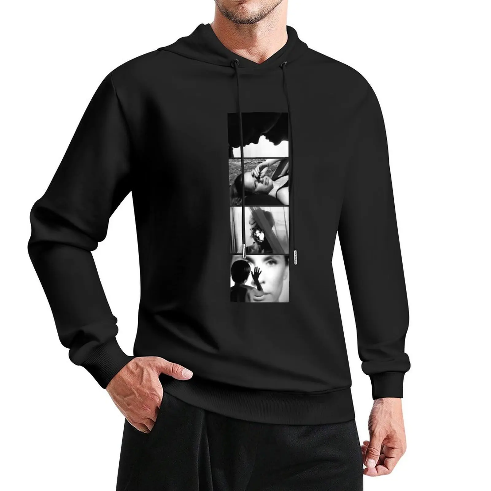 persona (faces) by ingmar bergman Pullover Hoodie anime clothes men's coat streetwear men mens hoodies