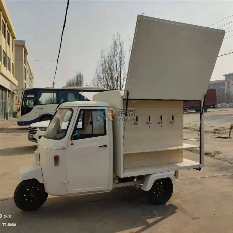 電気三輪車アイスクリームカート,バイク,トゥク,モバイルストア,ストリートスナック,食品トラック,猿