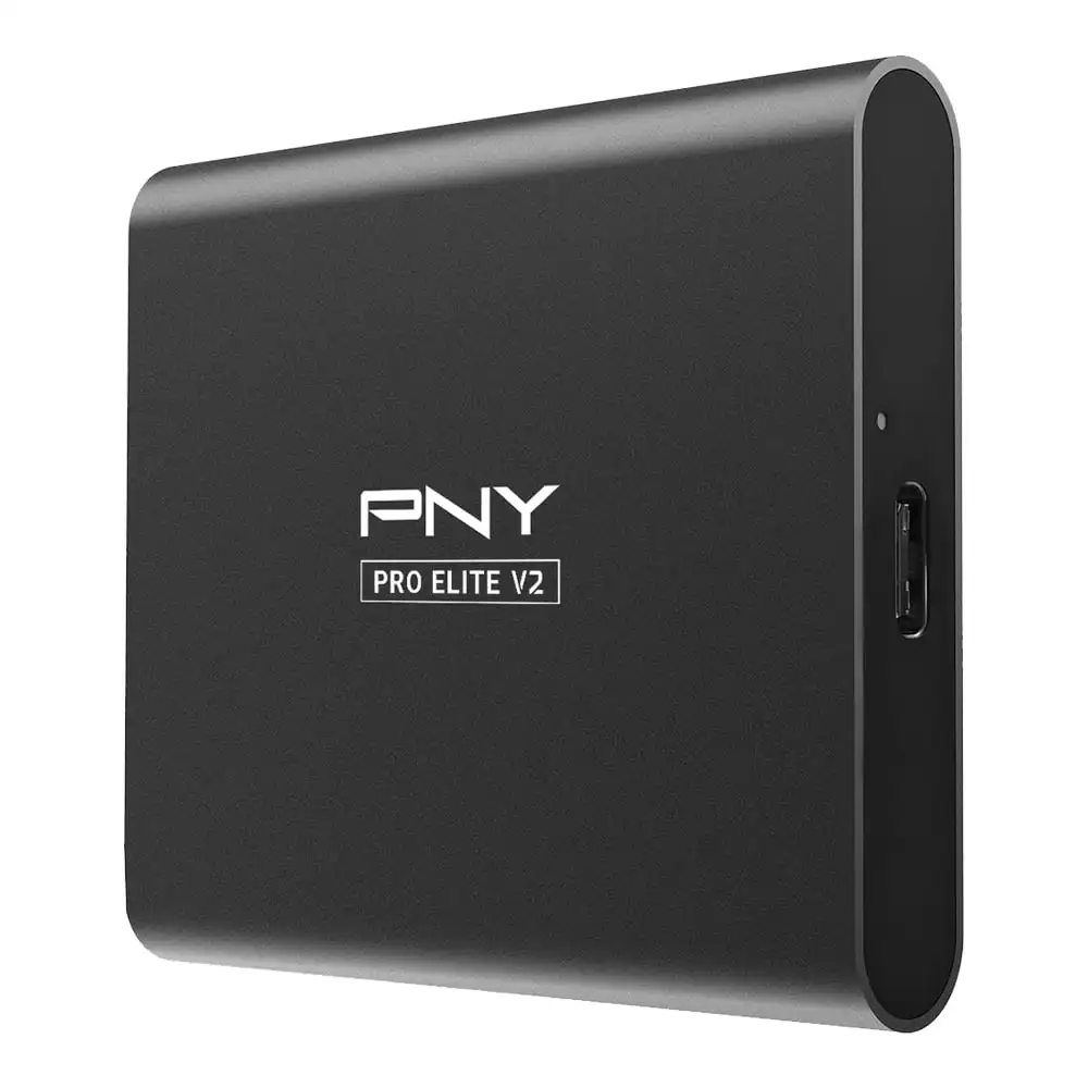 PNY Pro Elite V2 1TB USB 3.2 Gen 2x1 SSD Portabel Eksternal Tipe-C