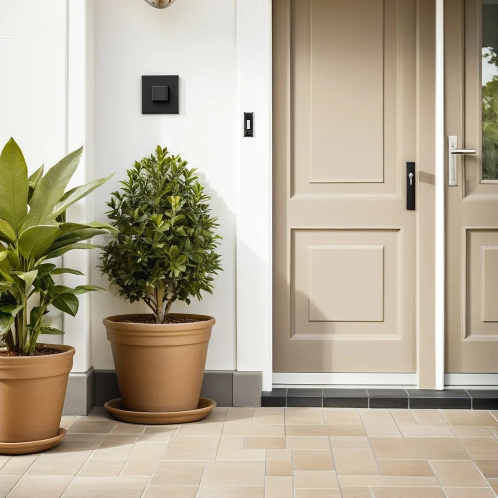 

Vintage Metal Doorbell Retro Classic Design for Home Use Style Decorative Door Bell Modern Nostalgic Sound Ringing