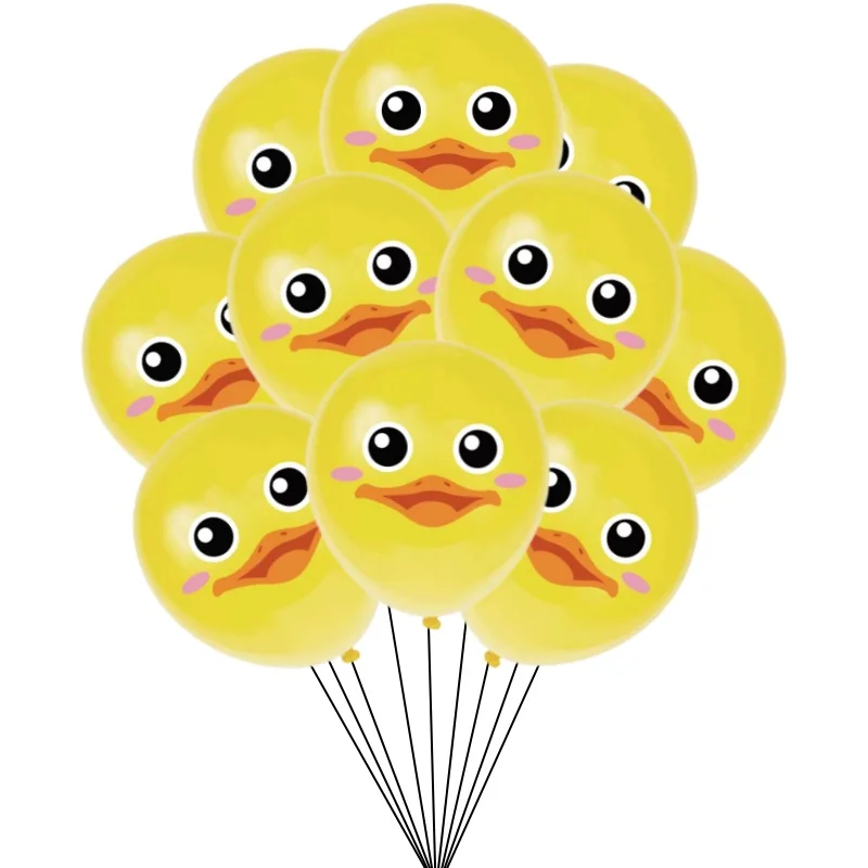 10/30Pcs 12 zoll Bauernhof Tier Latex Ballons Kuh Schwein Pferd Schafe Küken Ballon Geburtstag Party Decor Kinder geburtstag Geschenk Globos – Detail 3
