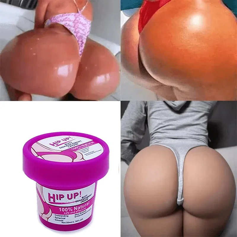 Creme para realce de bunda grande, 50g/100g, quadril, nádegas, crescimento rápido, intensificador de bunda, ampliação dos seios, peito sexy, cuidados com o corpo para mulheres