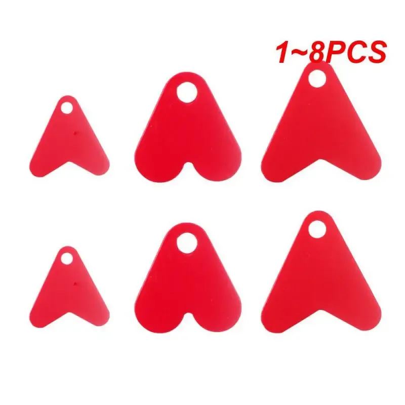 1 ~ 8 قطعة سبينر الاصطناعي الصيد إغراء ملعقة الترتر المعادن الطعم الثابت مع خطاف ثلاثي المتذبذب كرانكبيتس سمك السلمون المرقط جثم بايك بيسكا