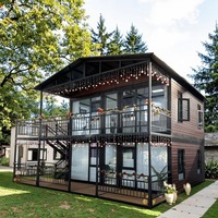 Professional Manufacture Readymade Container Houses Prefabricated Architecture Tiny House Expandable Detachable Container Home