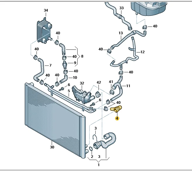 Engine Coolant Hose…