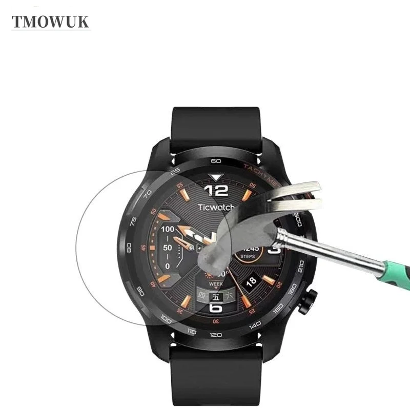 Voor TIC Watch Pro 5 Pro5 Enduro - Militaire kwaliteit 9H gehard glazen schermbeschermer met ultradun en schokbestendig