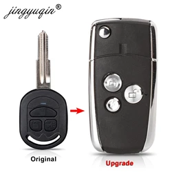 3 Button Modified Flip Remote Key Shell Case For Buick Excelle HRV fit Chevrolet optra Fob Key Cover (After 2005 year) Replace