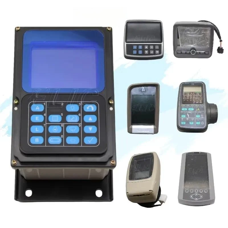 Excavator Electric Parts Lcd Display Control Instrument Panel Screen Monitora Monitor for Sany