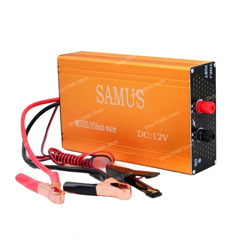 SAMUS 958Salt water inverter head, DC12V IGBT output intelligent electronic booster, suitable for sea water/salt water/alkaline