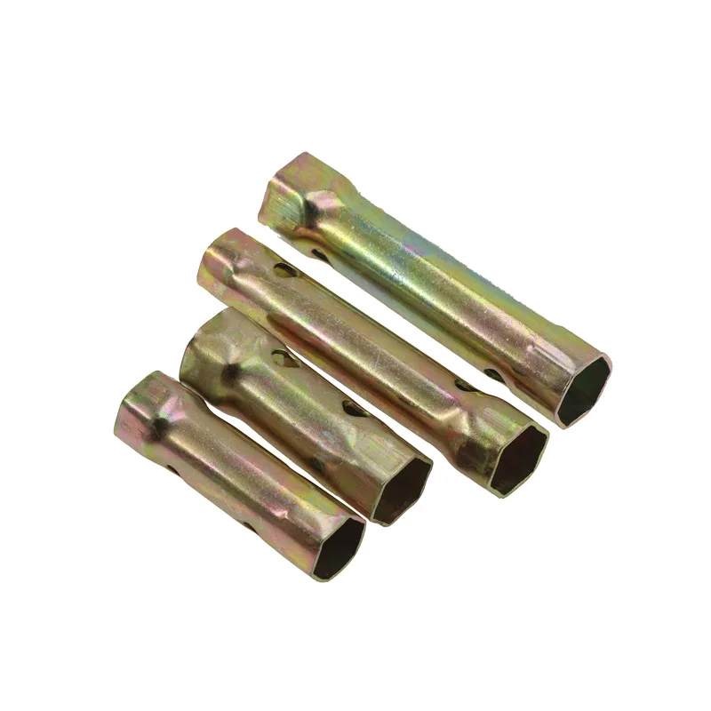 Gold Double-End Removal Spark Plug Spanner Wrench Motorcycle Bike Kits