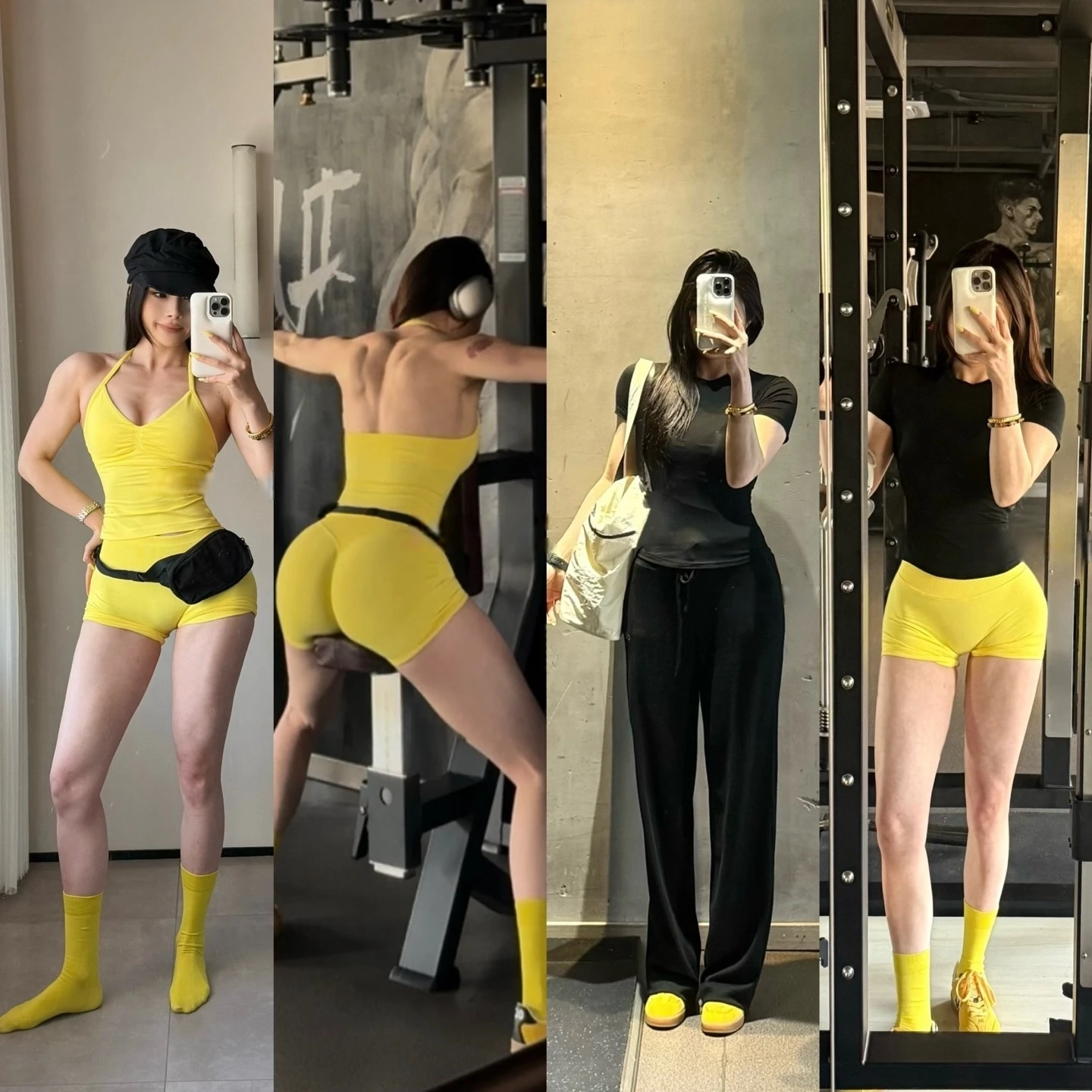 NO LOGO Damen Longline Strappy Rückenfreies Gym Top Scrunch Workout Open Back BH Tank Top für Laufen Yoga Shirt – Detail 4