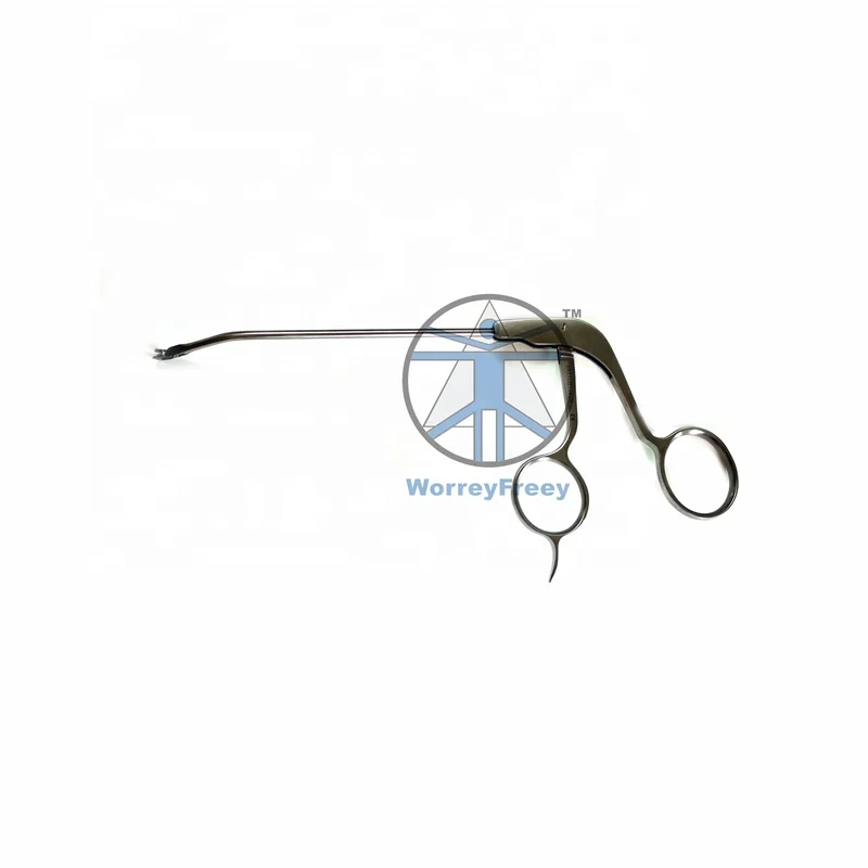 Pince à poinçonner recourbée droite à 30 degrés, instruments d'arthroscopie