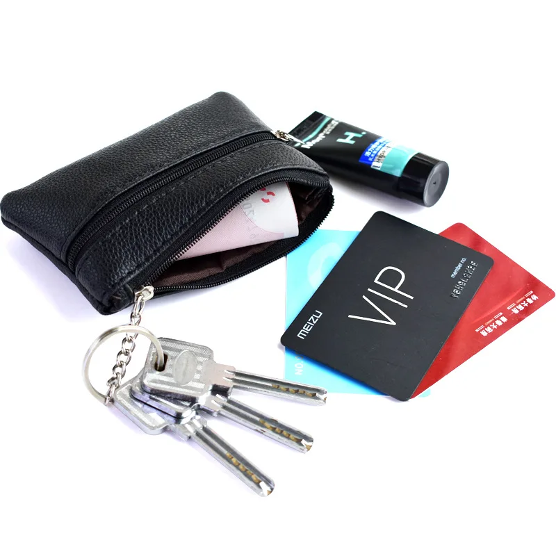 Korean Version Mini Fashion Wallet Women's Thin Short Clutch Bag Key Bag Card Bag Coin Bag Small Portable Change Purse
