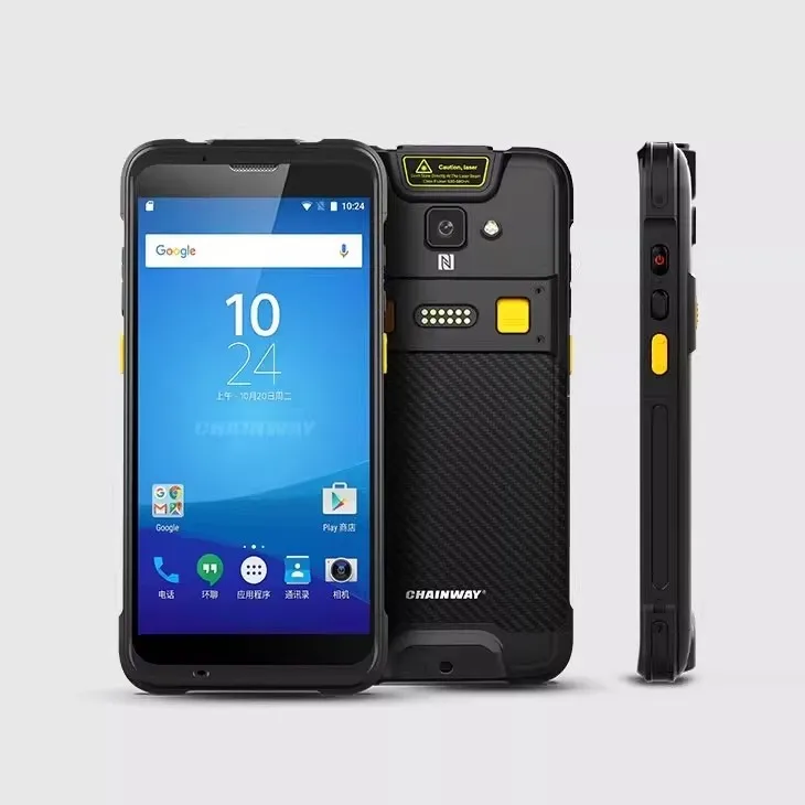 High Performance Chainway C66 3GB+32GB/4GB+64GB 5.5 Inch Android 13 NFC RFID With Zebra SE4710 Memory Barcode PDAs